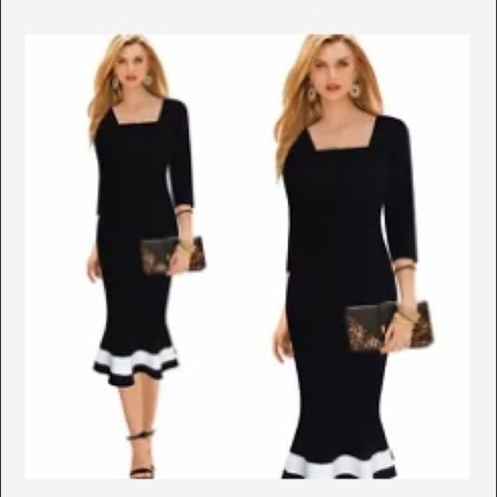 Women’s fitted black dress NEVER WORN